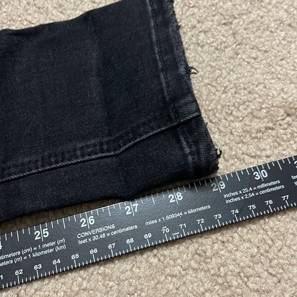 Vervet back skinny denim sz 5/27 nice fading on front - Picture 6 of 7